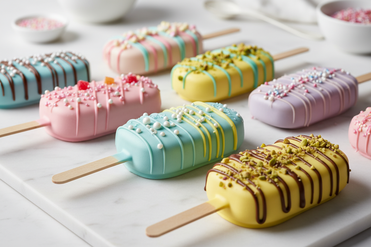 Cake Popsicles – 1 Dozen